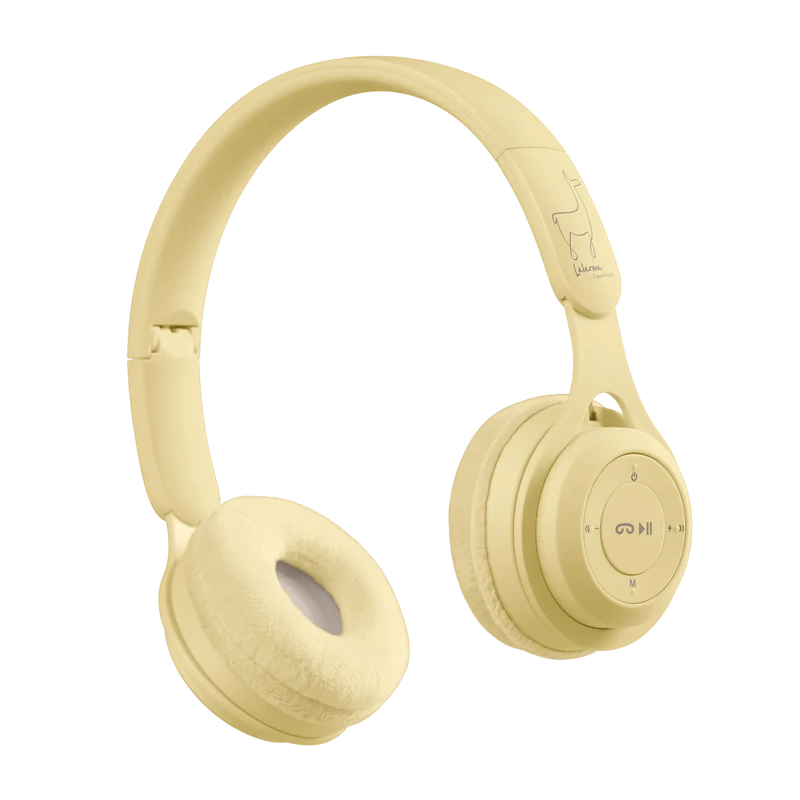 Kabelloser Bluetooth-Kopfhörer für Kinder Yellow