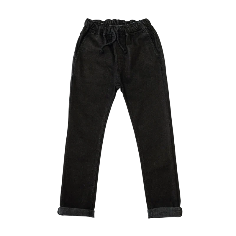 Jeans Pull-On Black