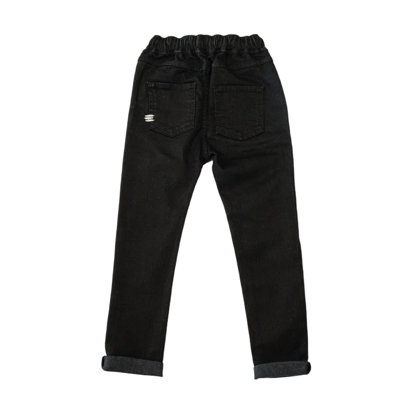Jeans Pull-On Black