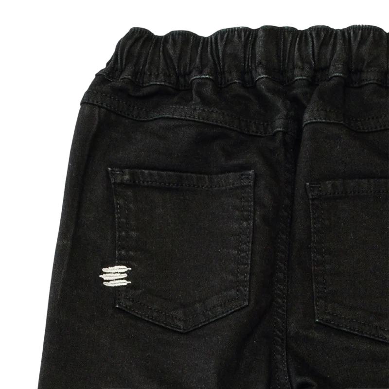 Jeans Pull-On Black