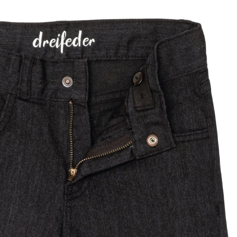 Jeans Maxi Black Straight