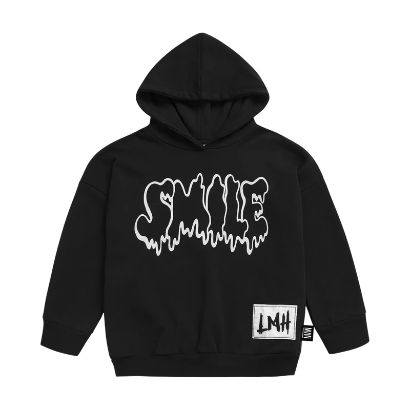 Hoodie Smile Hoodie Black