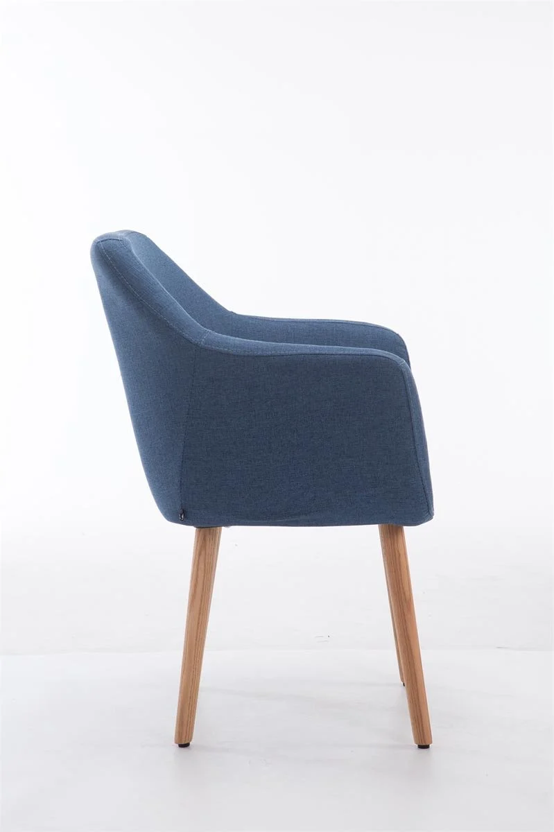 CLP Chaise Retro de Salle à Manger Utrecht Tissu I Rembourrée I Chaise Design Scandinave