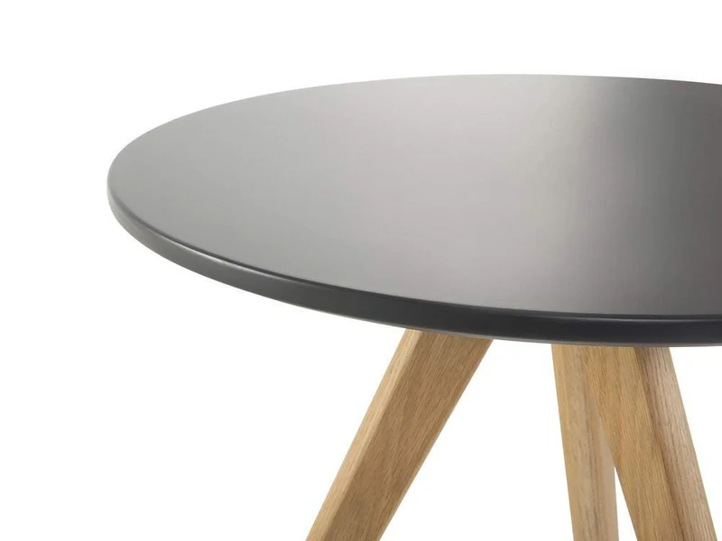 Beliani Tables Basses - Lot de 3 Tables d'appoint Noir Vegas