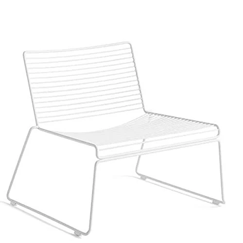 mds La Chaise Lounge HEE par Hay, Le Confort dans Ses Grandes largeurs - Rouge Rouille