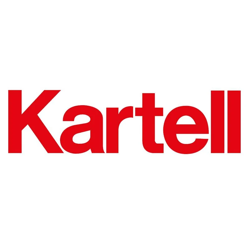 Kartell Napoleon tabouret noir brillant