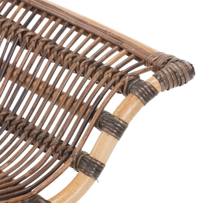 Noel: -63% Fauteuil Alice en rotin Croco