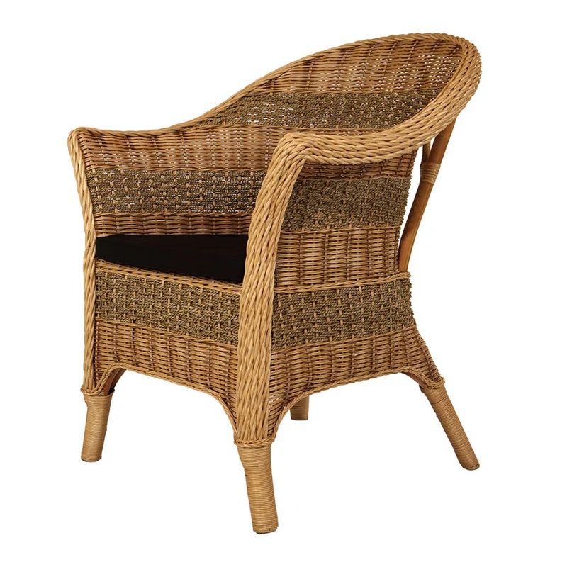 Noel: -43% Fauteuil Perth en rotin et Seagrass