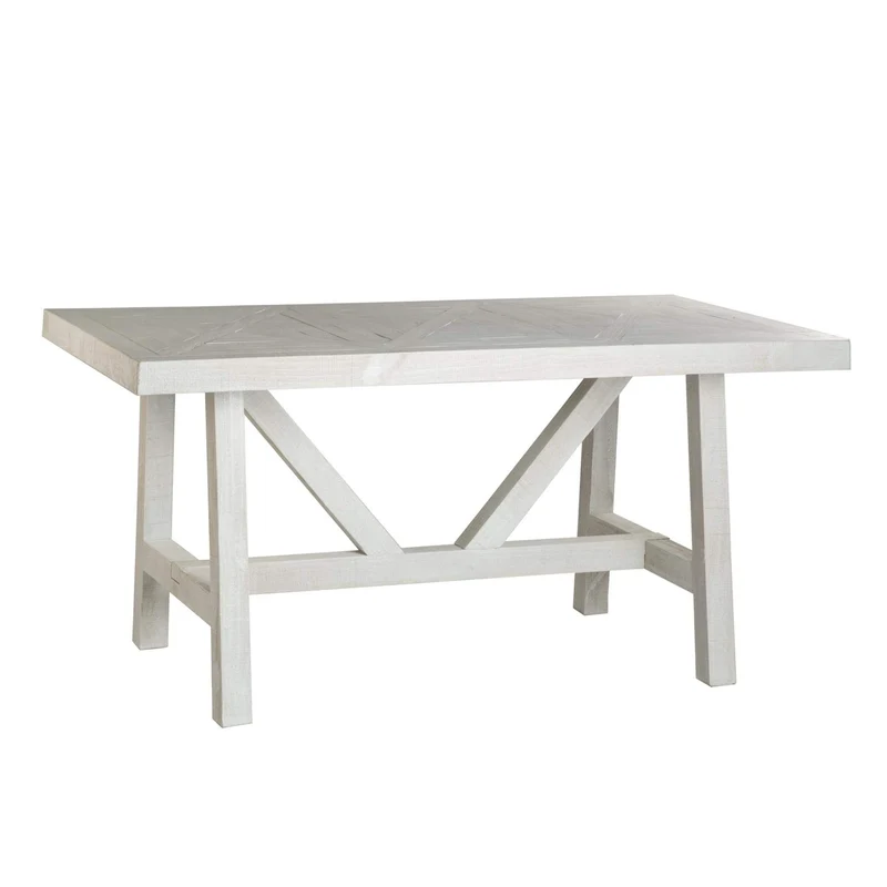 Milner Table Salle À Manger 175 - Bois - 175x95x78 cm - Couleur Blanc Wild