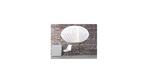 Suspension design blanche Luna 50 cm