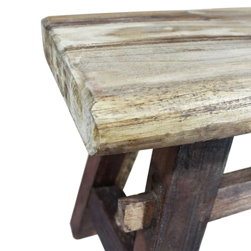 vidaXL Banc Bois de Récupération Massif Entrée Cuisine Tabouret Banquette