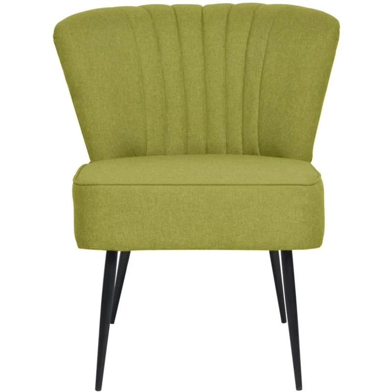 vidaXL Chaise de Cocktail Chaise pour Salon Séjour Bureau Fauteuil Vert