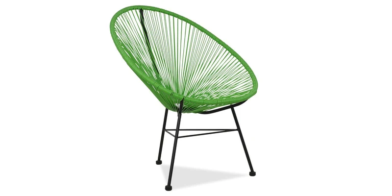 EUROSILLA Acapulco - Fauteuil de Conception pour Jardin, Vert, 70 x 83 x 88 cm