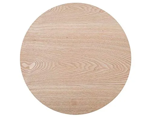 Atmosphera - Lot de 3 Tables à café Rondes en Bois mileo