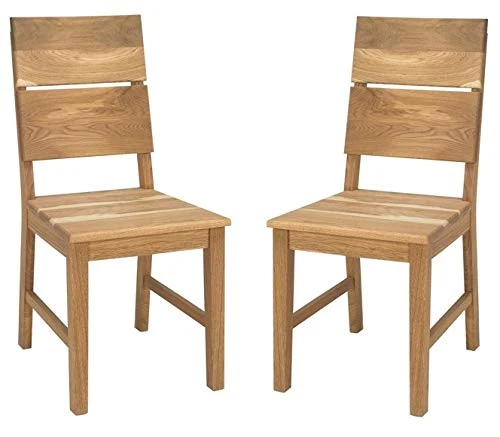 Artigiani Veneti Riuniti Mike Ensemble de chaises en chêne Massif