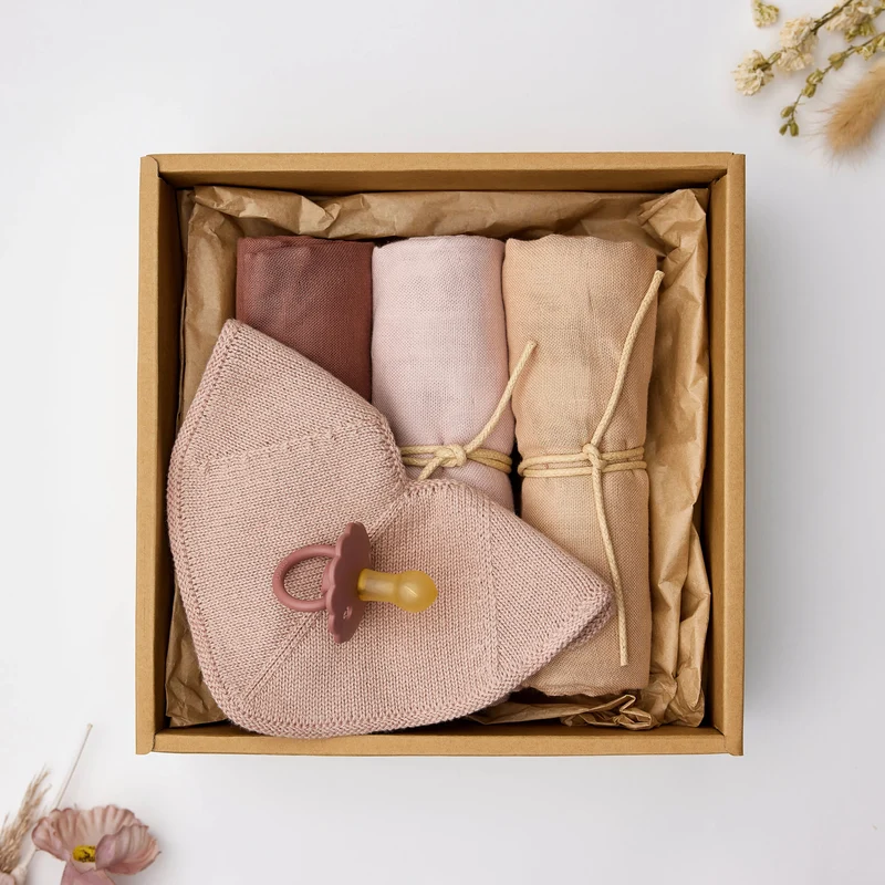 Baby Geburtsgeschenkset Shades of Rosewater
