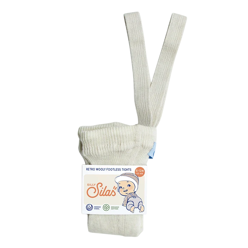 Fusslose Strumpfhose Wooly Cream Blend