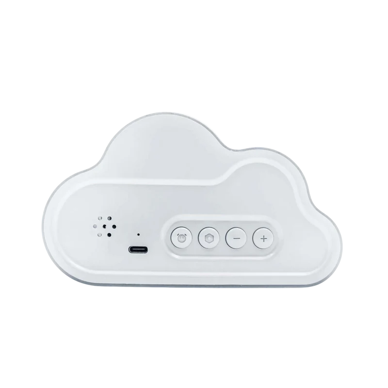 Digitaler Wecker Wolke White