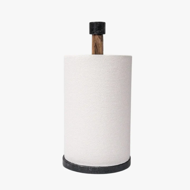 Elowen Kitchen Paper Holder | Black