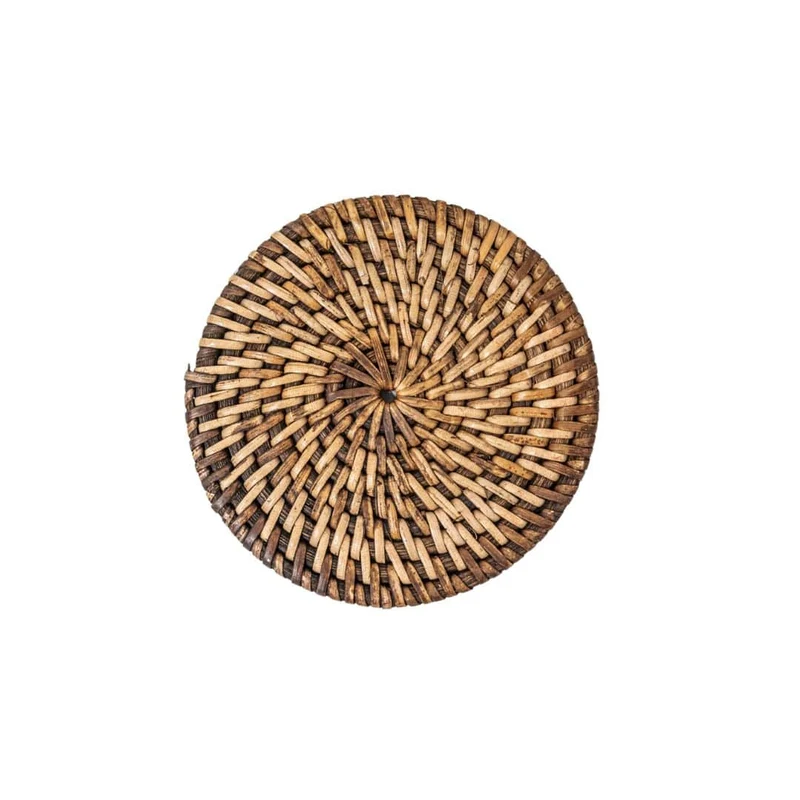 Natural Rattan Coasters | Set of 6