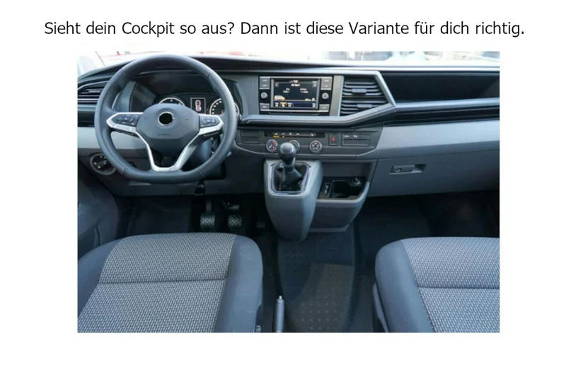 SpaceCamper Filztasche Cockpit