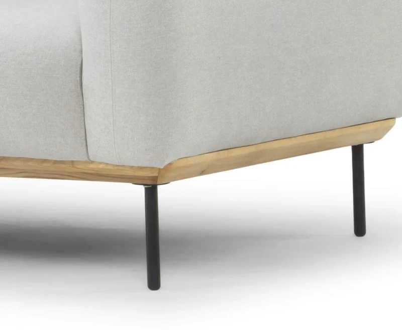 Marque Amazon - Movian Blankan - Canapé 3 places, 228 x 87 x 78 cm, Gris clair
