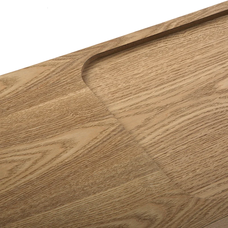 Versa 21090007 Table Entrée Argos, Bois, Marron, 120 x 35 x 80 cm
