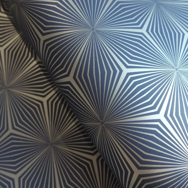 Statement Feature Wallpapers Sparkle étoiles Papier Peint métallique Brillant Moderne géométrique de Luxe 4 Couleurs Holden