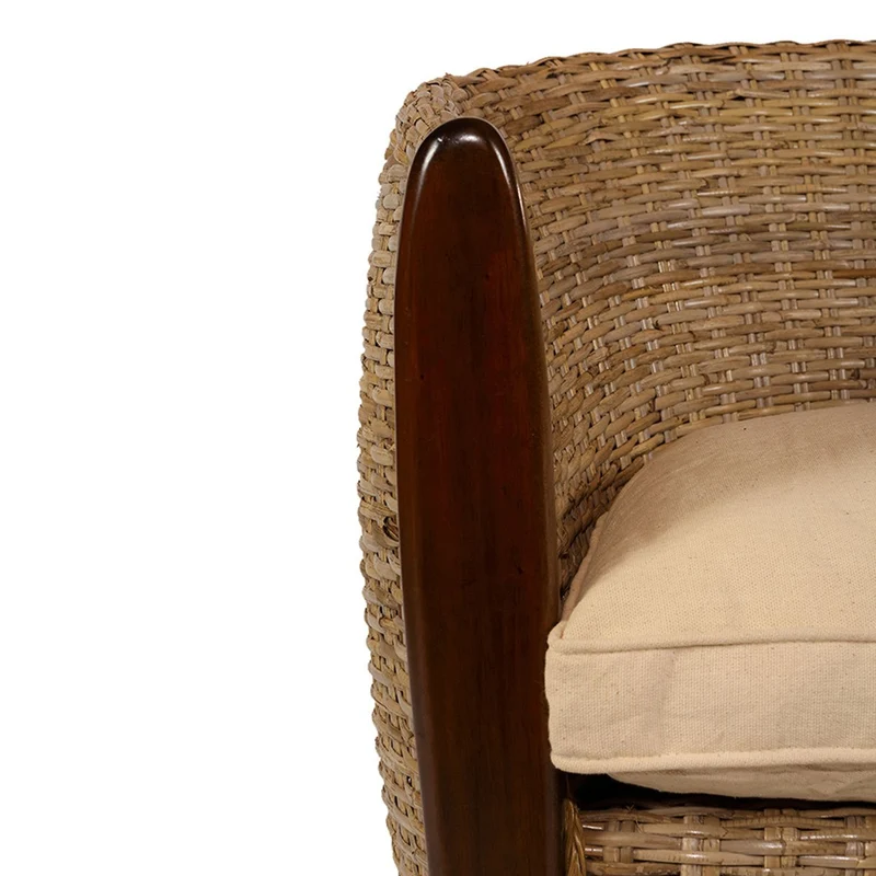 Black Friday Week: -45% Fauteuil Sidney en rotin kubu