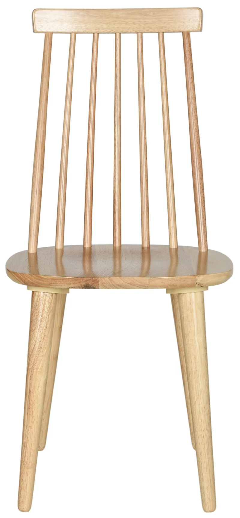 Safavieh Cabrera Lot de 2 Chaises, Bois, Naturel, 49 x 52 x 91,44 cm
