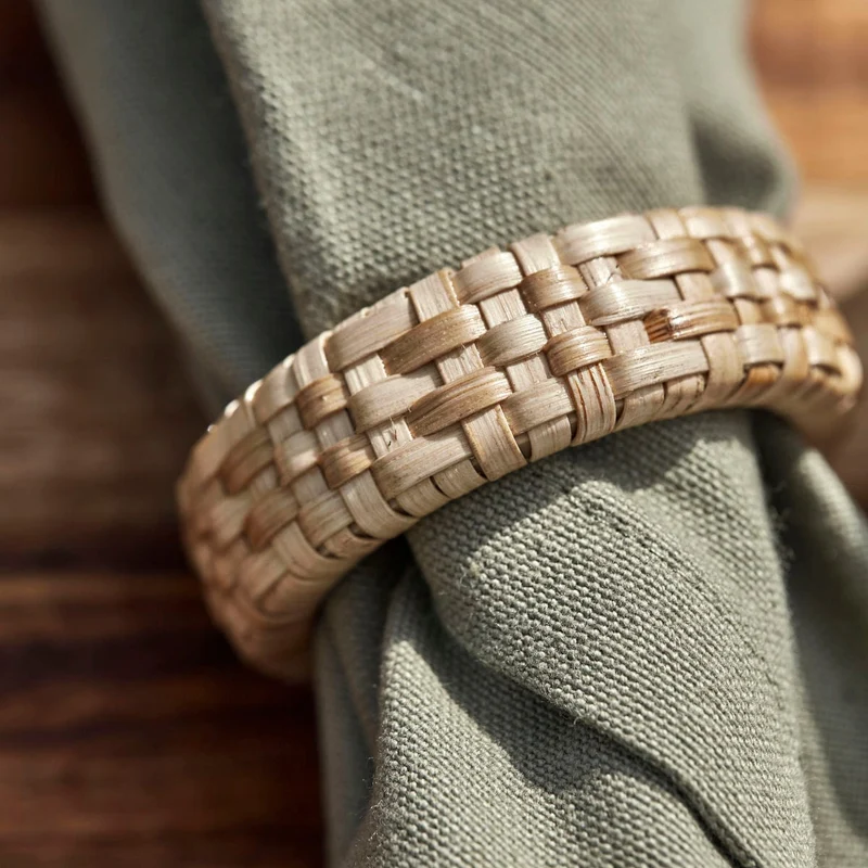 Bamboo Napkin Ring | Set of 4