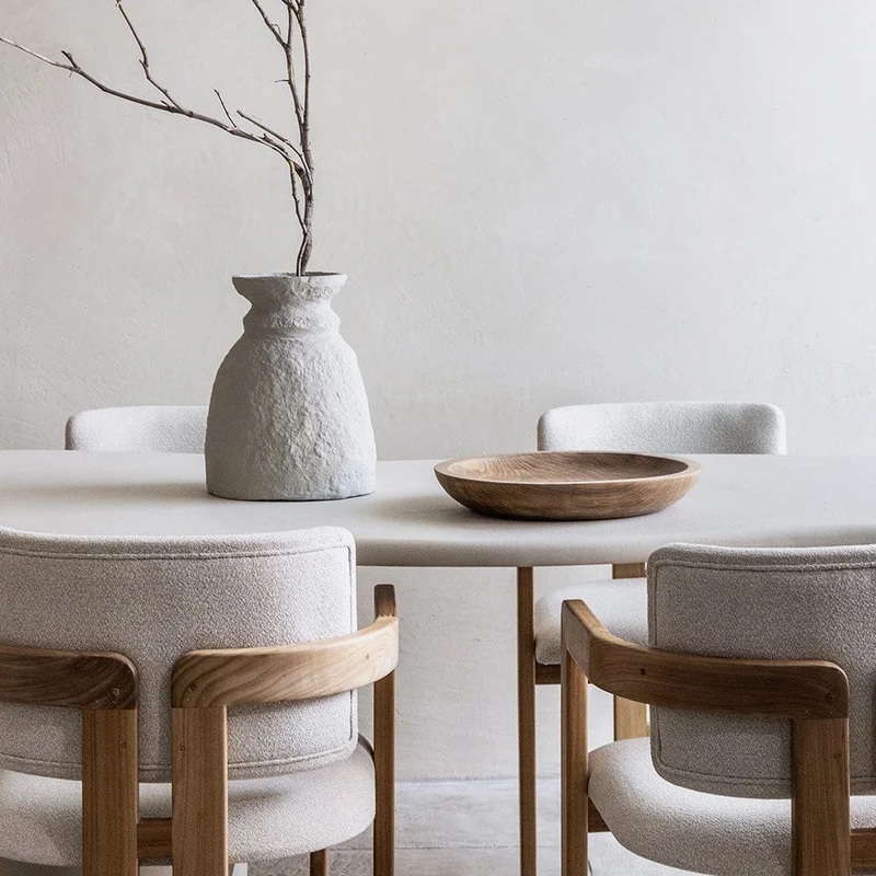 Teak Serving Bowl | 40x6cm