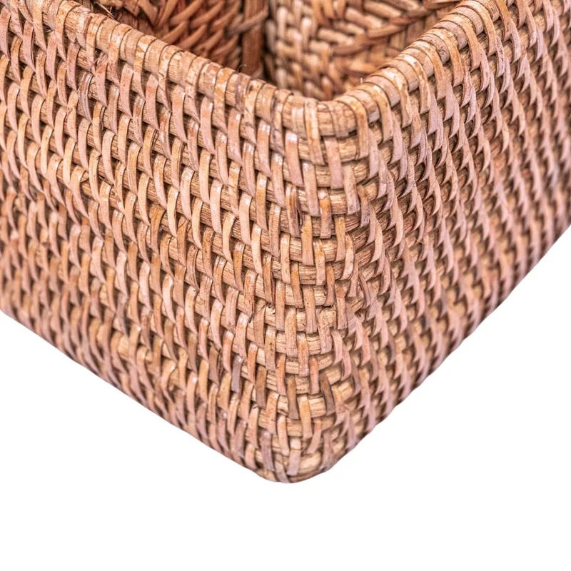 Organic Rattan Cutlery Holder