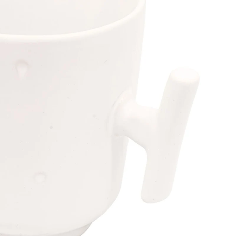 Recycled Stoneware Mug | White | 17.5x15cm