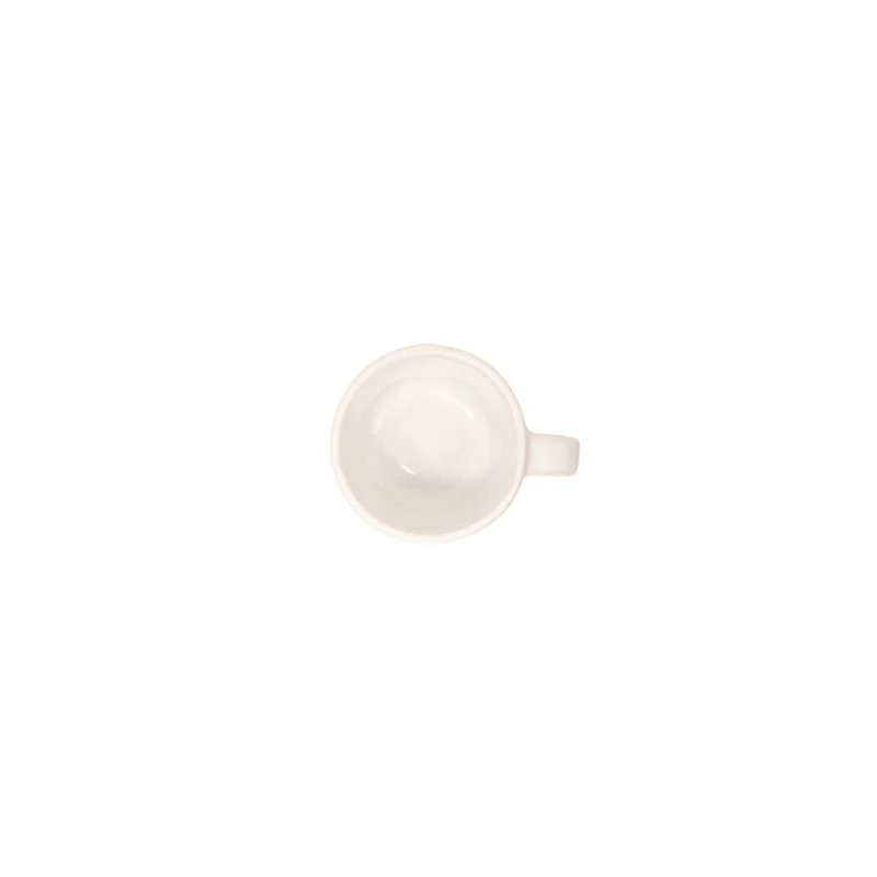 Recycled Stoneware Coffee Cup | White | 7x6cm