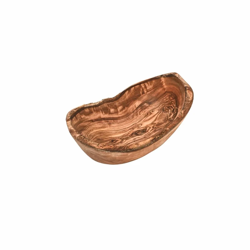 Olive Wood Aperitive Bowl | 14x9cm