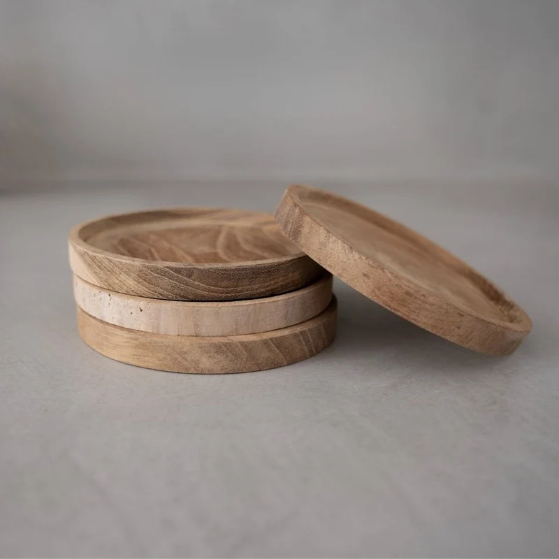 Teak Coaster | Set of 4