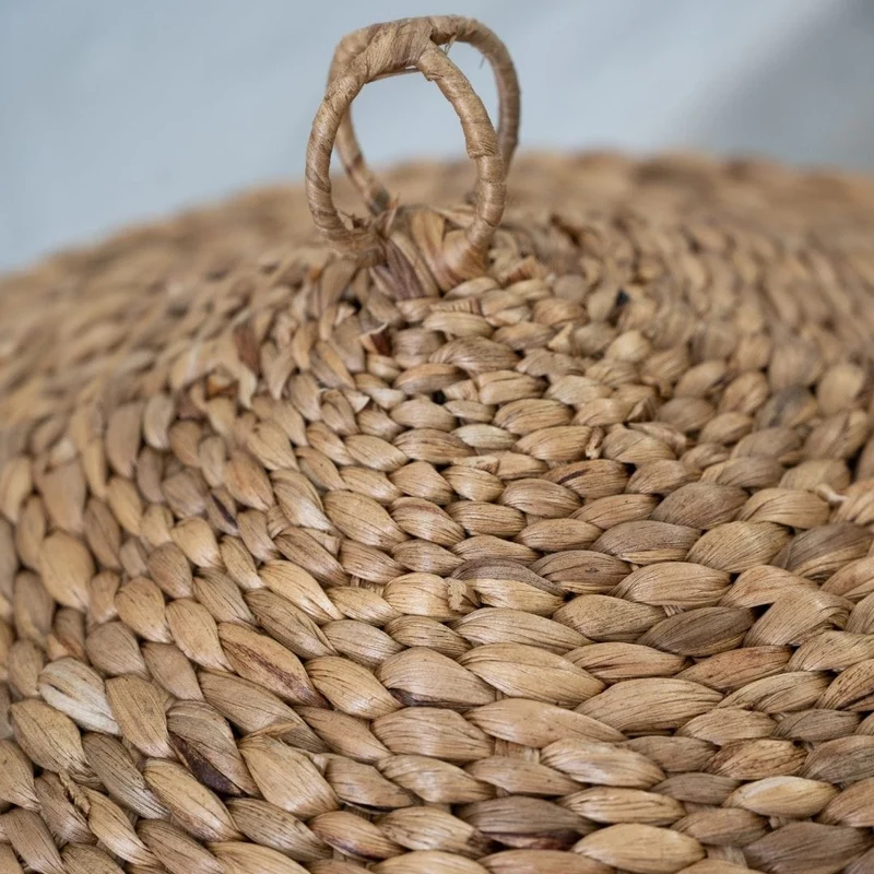 Water Hyacinth Basket | Ø30x30cm