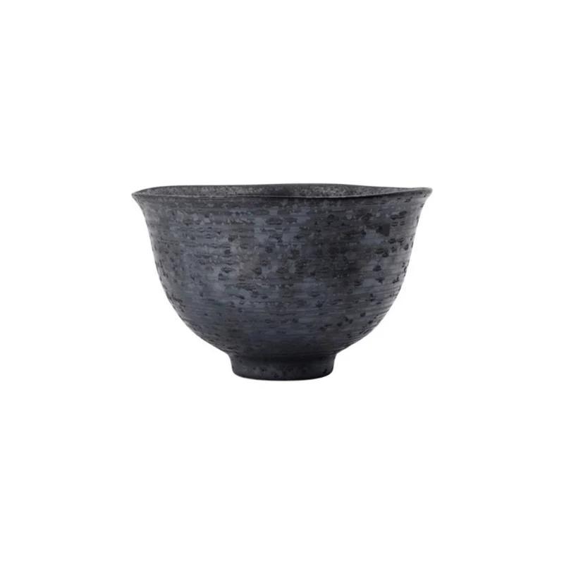 Pion Stoneware Bowl | Black 19.5x11.5cm