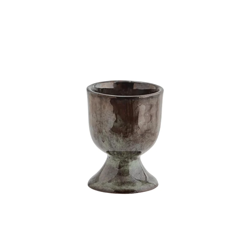 Stoneware Egg Cup | Dark Green 6.5cm