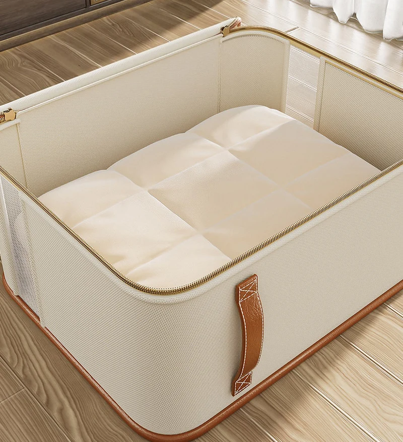 Joybos® Grand Sac de Rangement Imperméable avec Fenêtre pour Couvertures Couettes F89