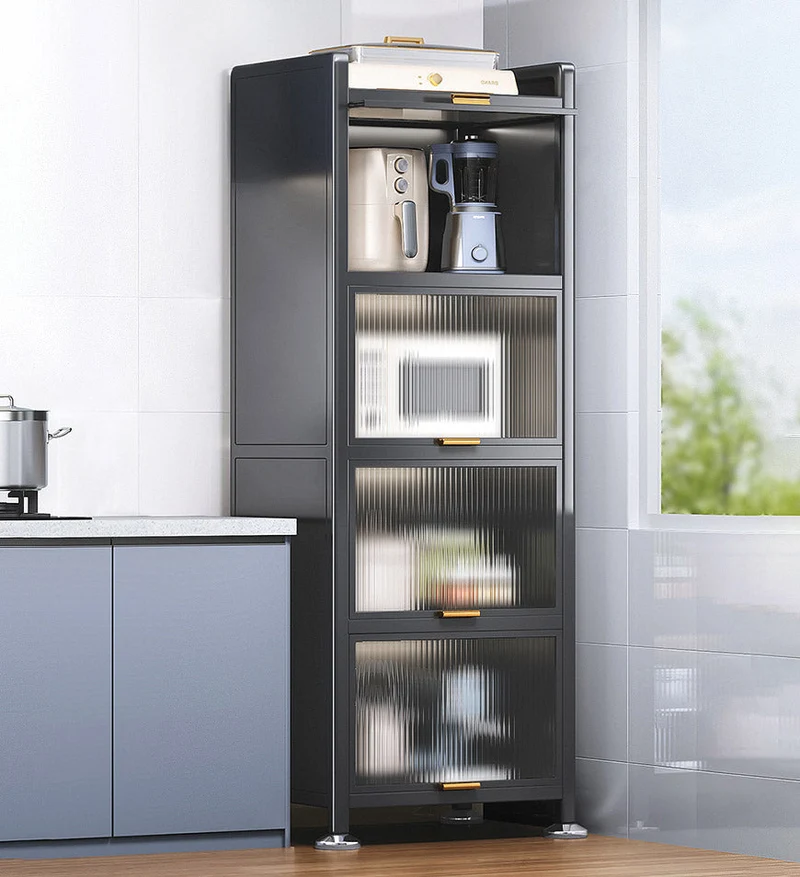 Joybos® 5 Niveaux Rangement de Cuisine Étroite en Métal F85