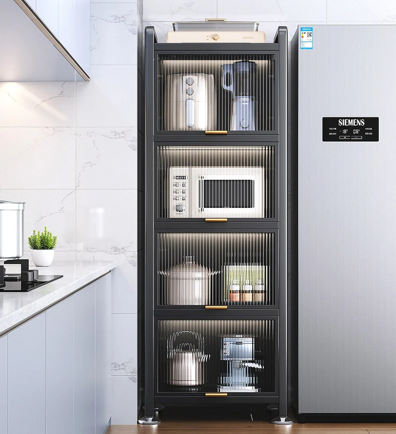Joybos® 5 Niveaux Rangement de Cuisine Étroite en Métal F85