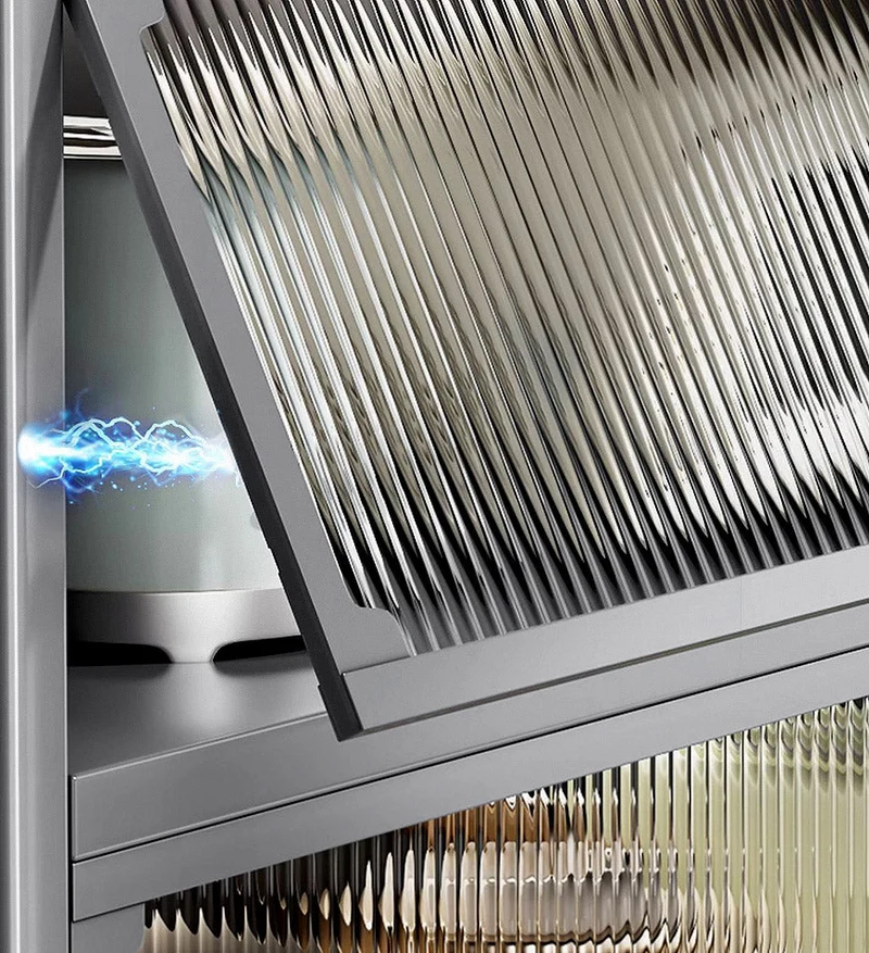 Joybos® 5 Niveaux Rangement de Cuisine Étroite en Métal F85