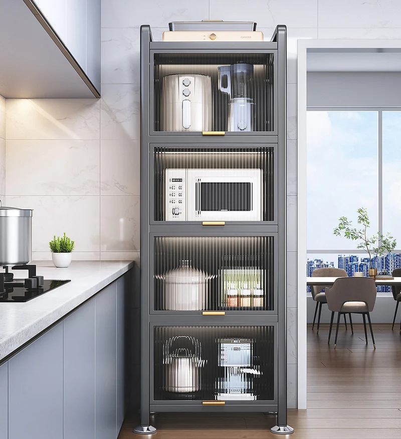 Joybos® 5 Niveaux Rangement de Cuisine Étroite en Métal F85