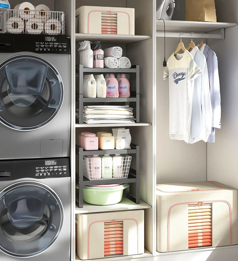 Joybos® Bacs de rangement pliables avec fenêtre transparente F250