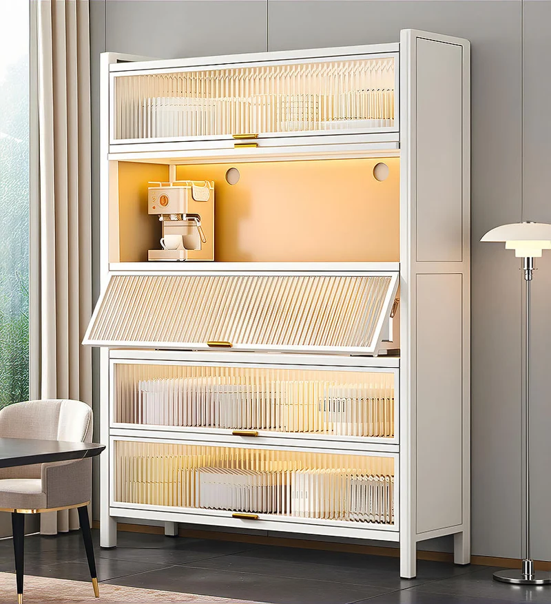 Joybos® Armoire de Rangement de Cuisine Surélevée en Métal F2381