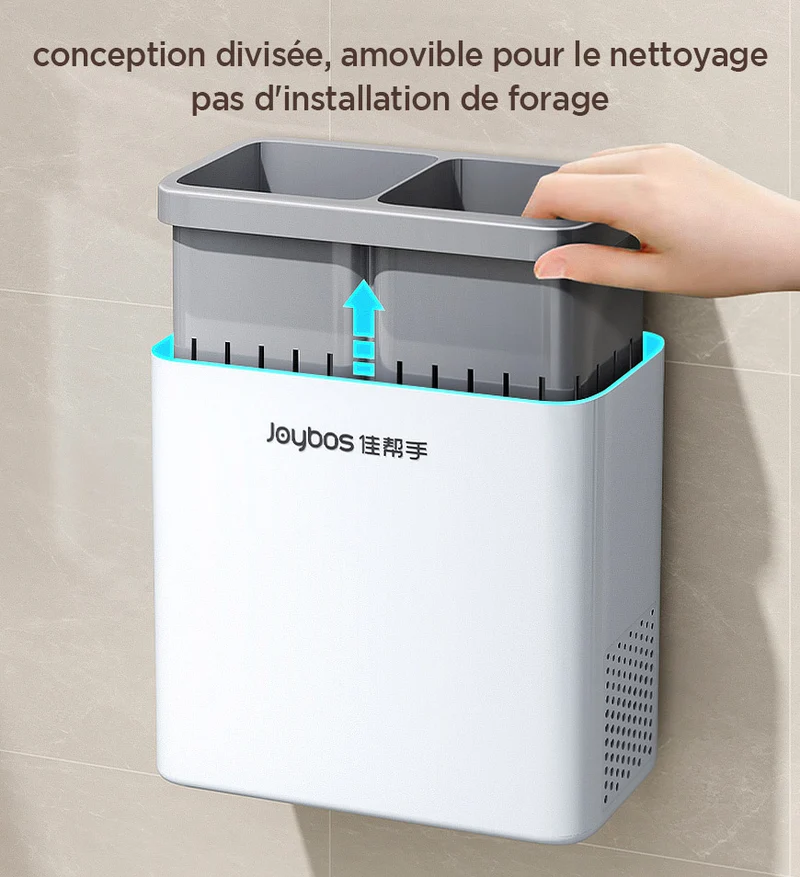 Joybos® Organisateur de Couverts Comptoir Antipoussière avec Trou de Drainage Z118