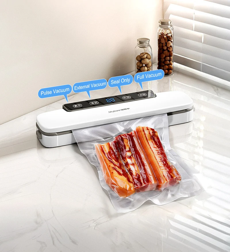 Joybos® Système de mise sous vide , modes sec/humide, machine de scellage automatique (avec 10 sacs) F268