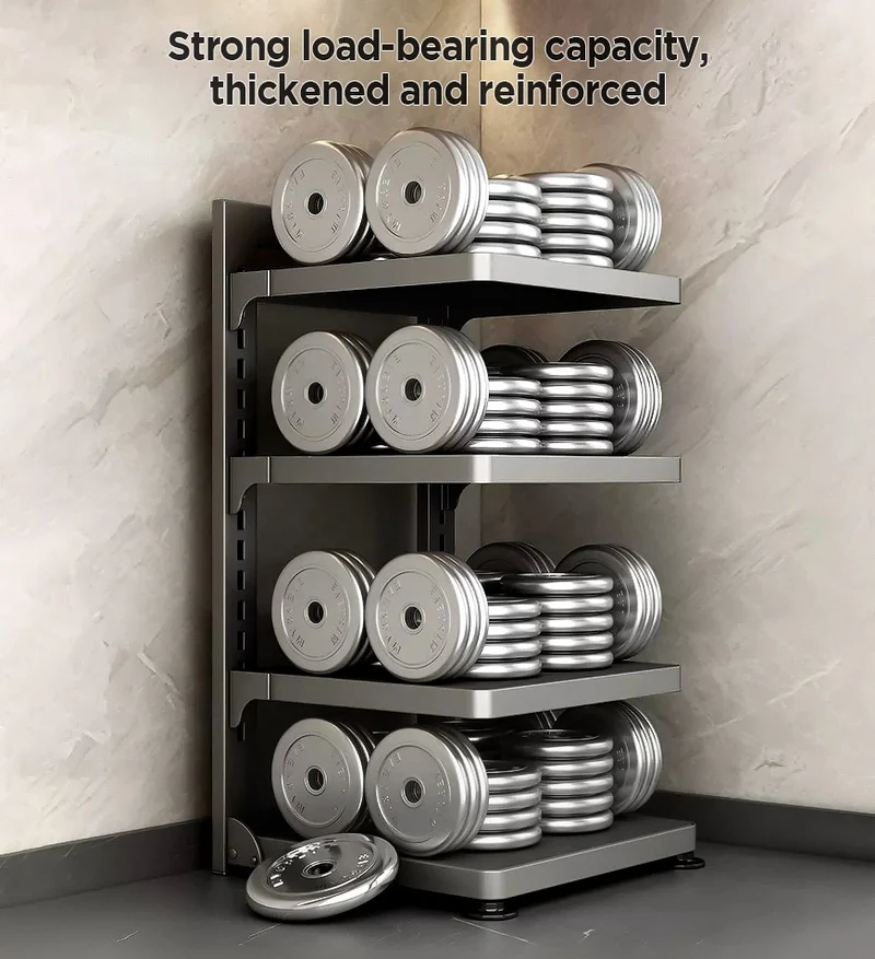 Joybos® Étagère de cuisine à plusieurs niveaux, support de rangement en métal robuste et réglable F261